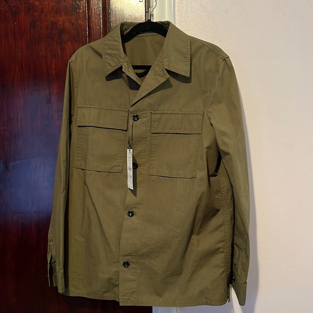 Light dark green jacket by Zara
